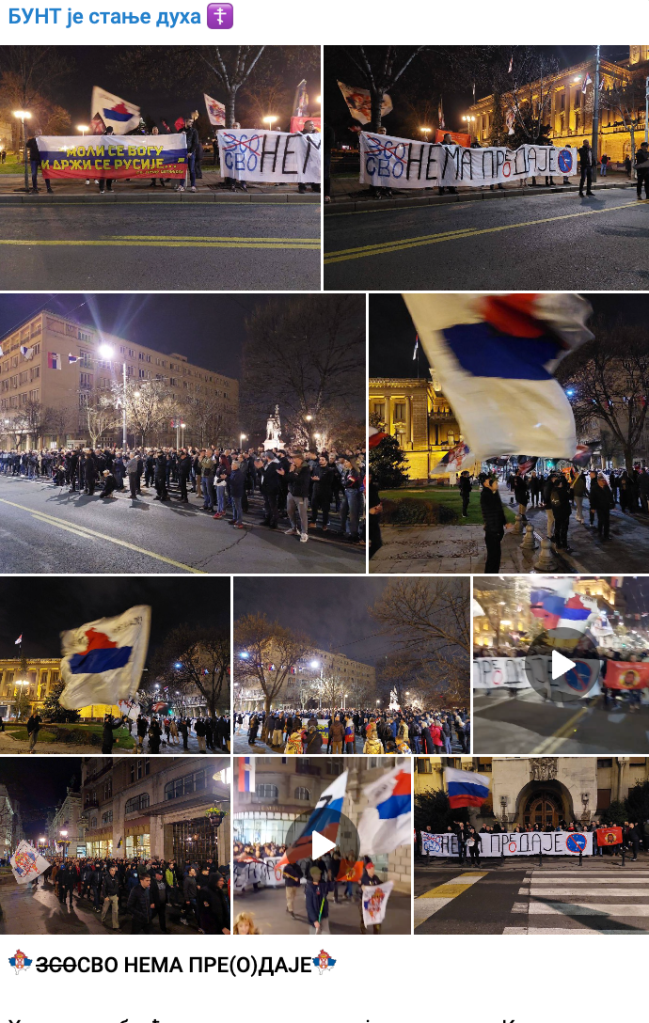 Foto: Protesta në Beograd